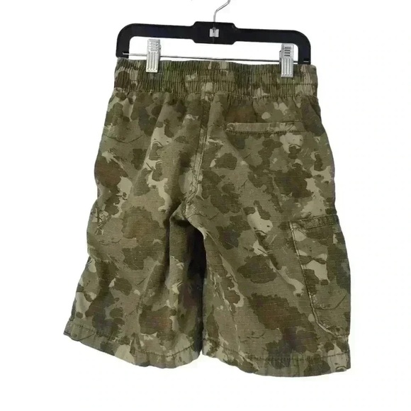 Lucky Brand Boys Small Camo Cotton Cargo Shorts Drawstring Pull-On Summer Casual - Picture 7 of 8